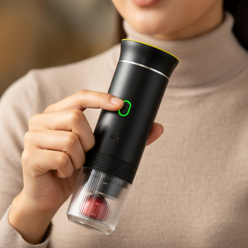 Portable Electric Coffee Grinder for Fresh Beans